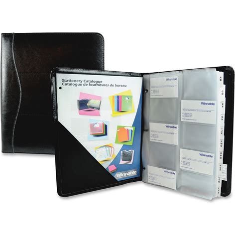 business card holder binder